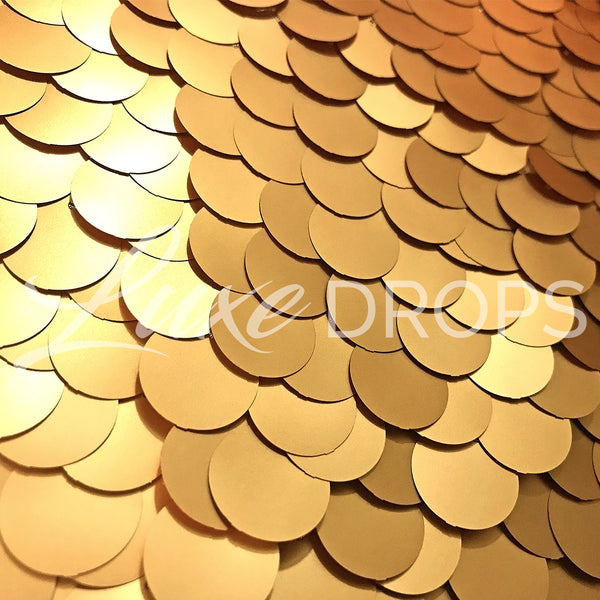 Gold Luxe Sequin Backdrop - LUXE DROPS - Luxe Drops