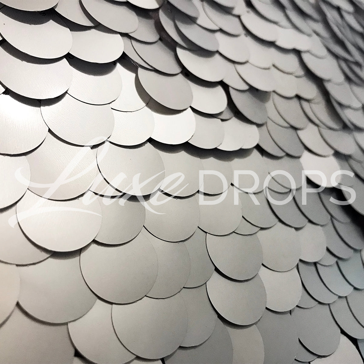 Silver Luxe Sequin