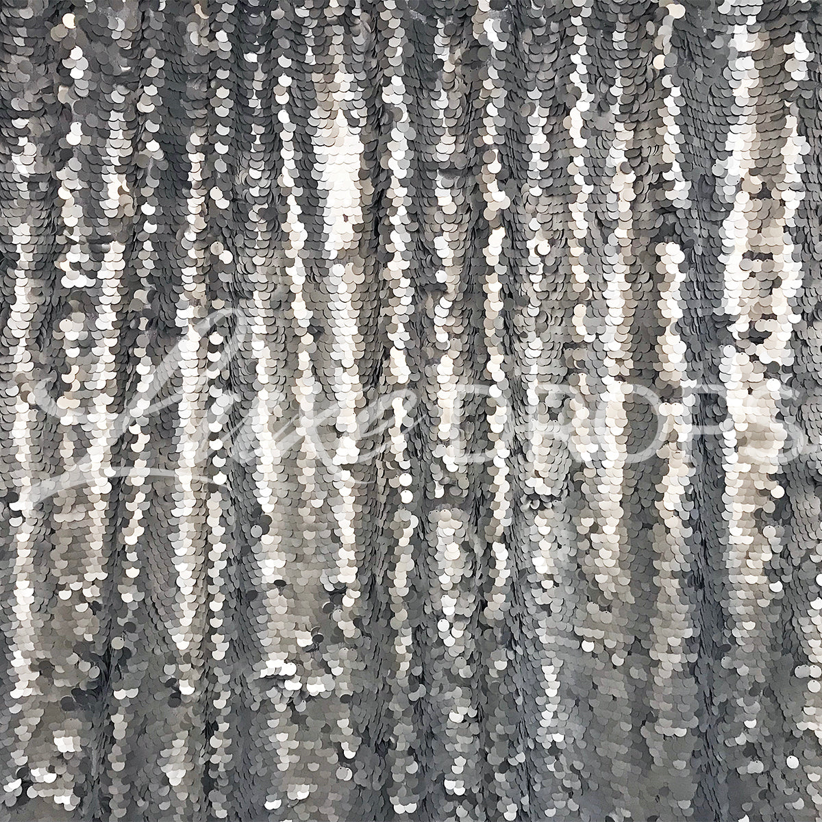 Silver Luxe Sequin