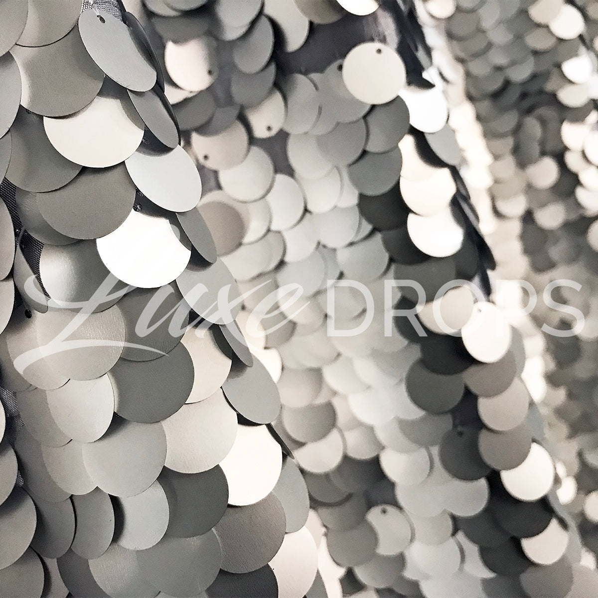 Silver Luxe Sequin