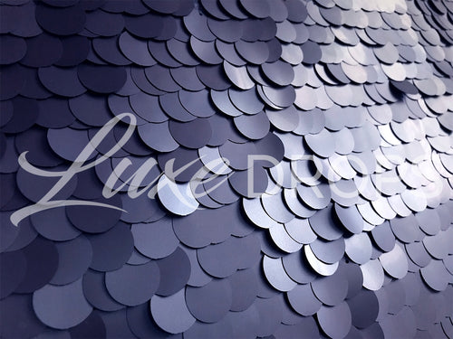 Shiny Silver Large Sequins Backdrop