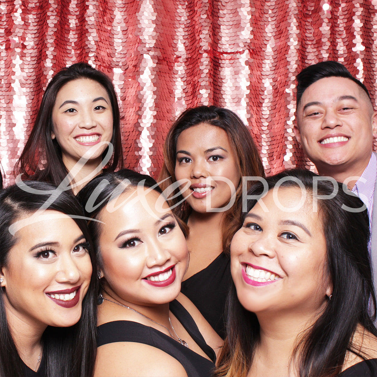 Rose Gold Luxe Sequin