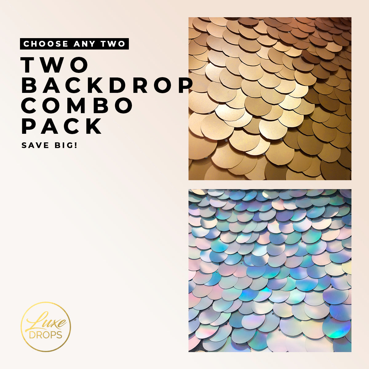 Two Backdrop Combo Pack